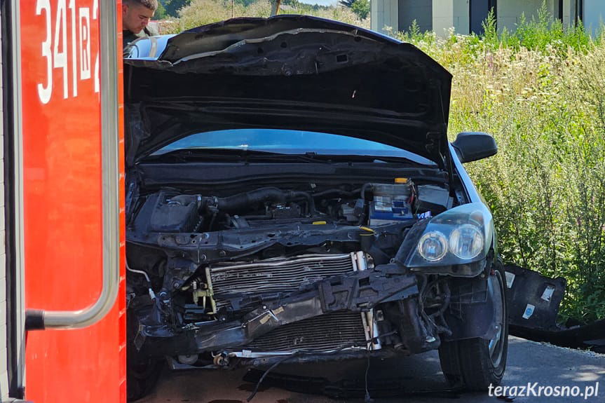 kolizja w Odrzykoniu