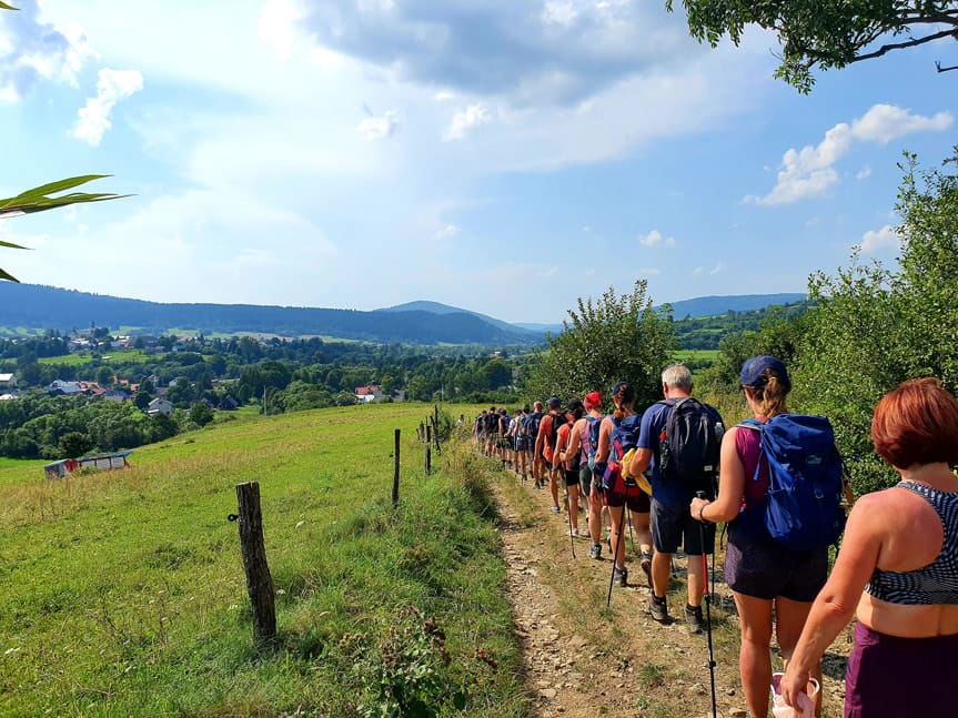 Rajd Szlakiem Łemkowskich Dzwonków