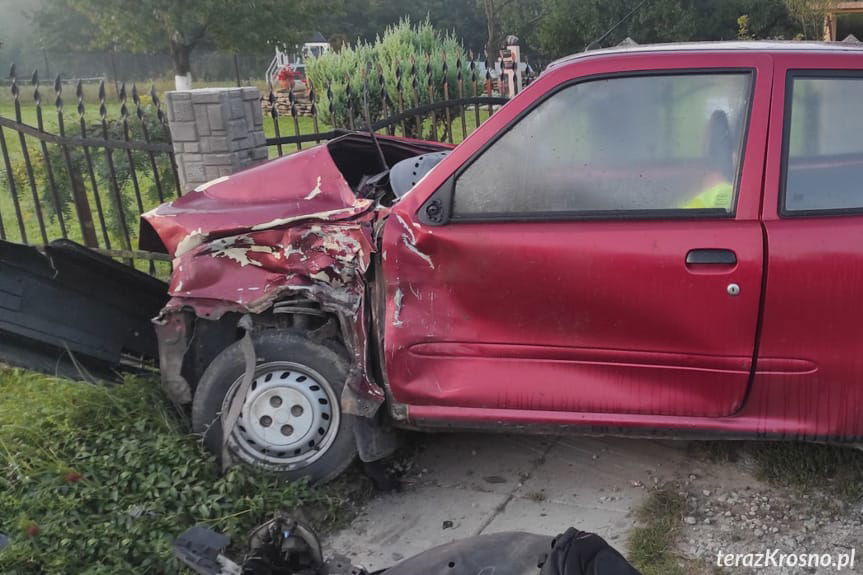 Kolizja w Wietrznie. Sprawca był pijany