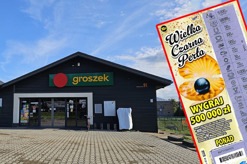 Główna wygrana w zdrapce LOTTO padła w Moderówce! Szczęśliwiec zgarnął pół miliona