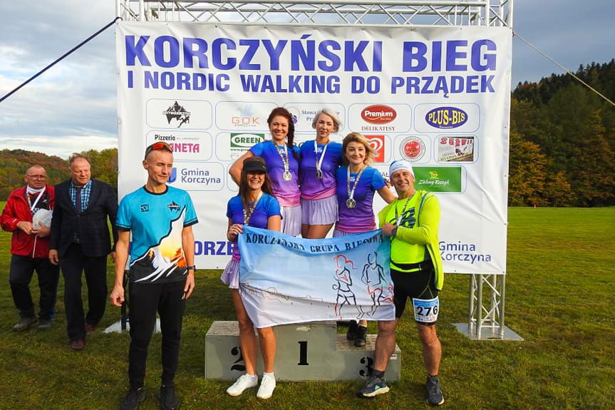 uczestniczki Biegu Korczyńskiego
