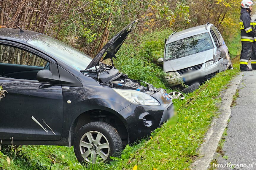 Wypadek na Sikorskiego w Krośnie