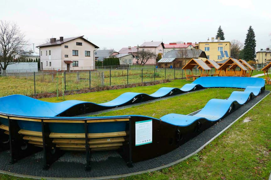 pumtrack w Zręcinie