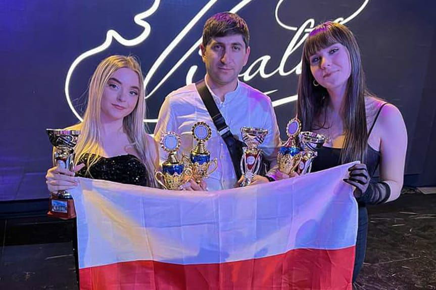 Julia Sechman podczas konkursu