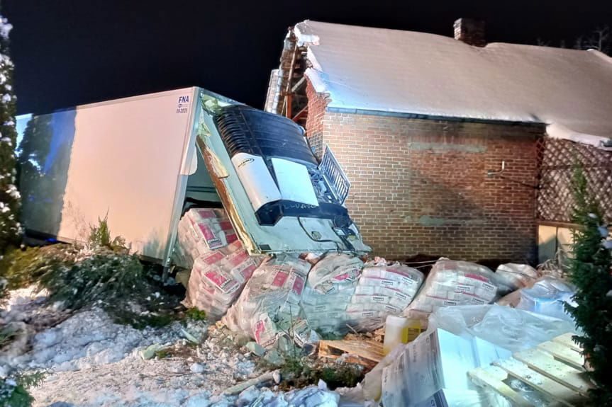 Wypadek w Zaleszanach