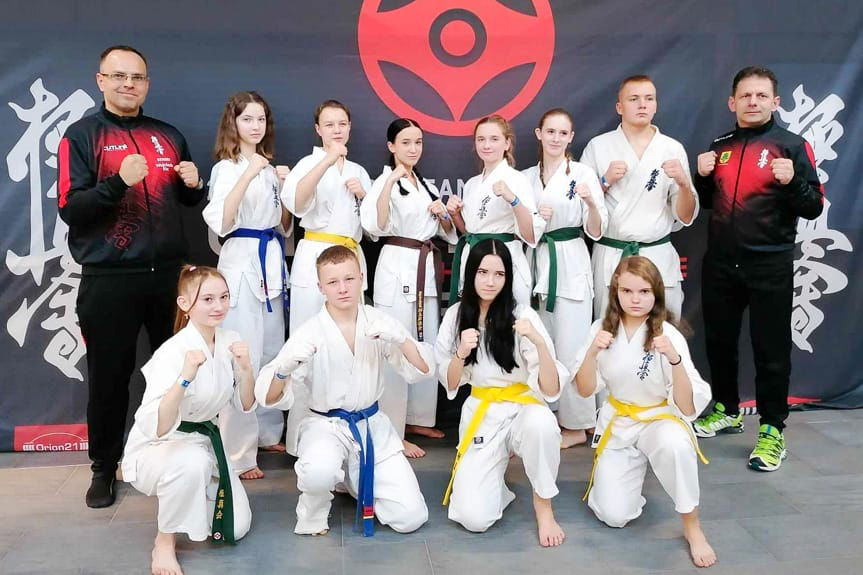 zawodnicy Krośnieńskiego KKK w Budapeszcie