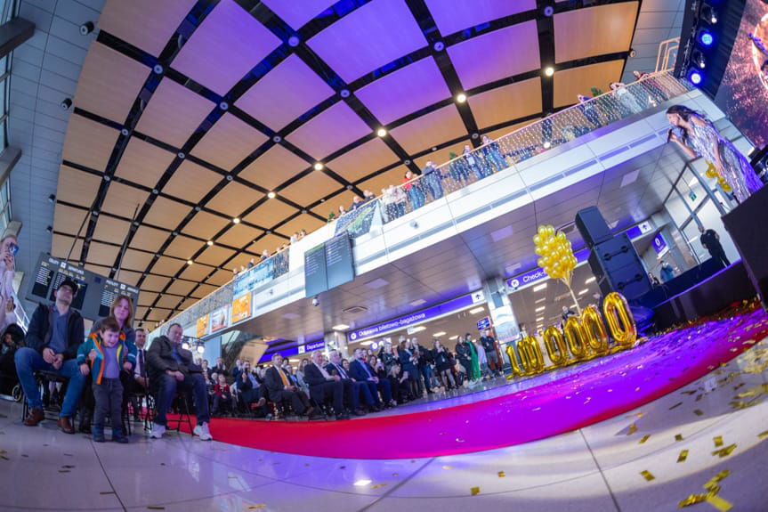 Lotnisko w Jasionce powitało milionowego pasażera