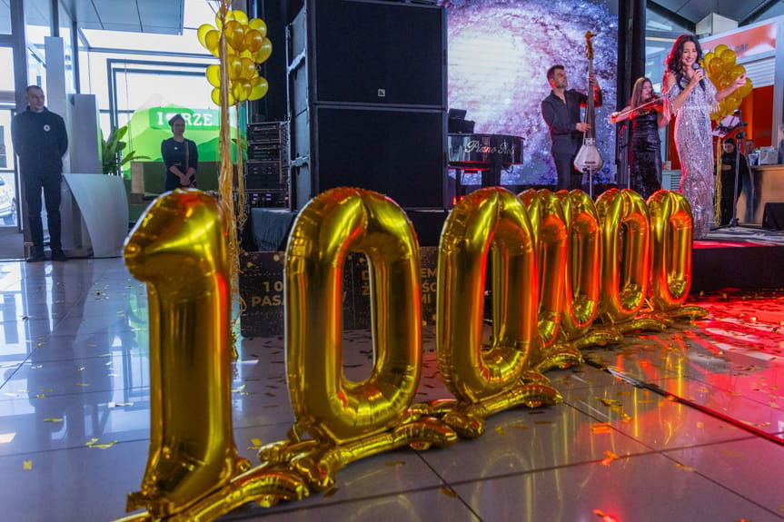 Lotnisko w Jasionce powitało milionowego pasażera