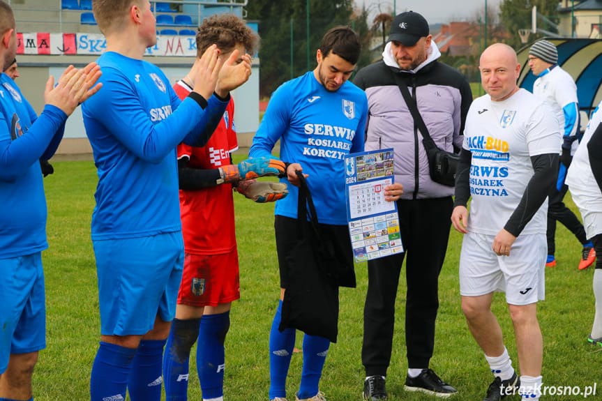 Mecz sylwestrowy w Korczynie