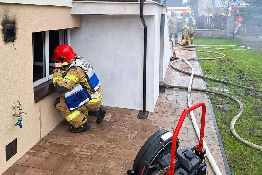 pożar w Stalowej Woli