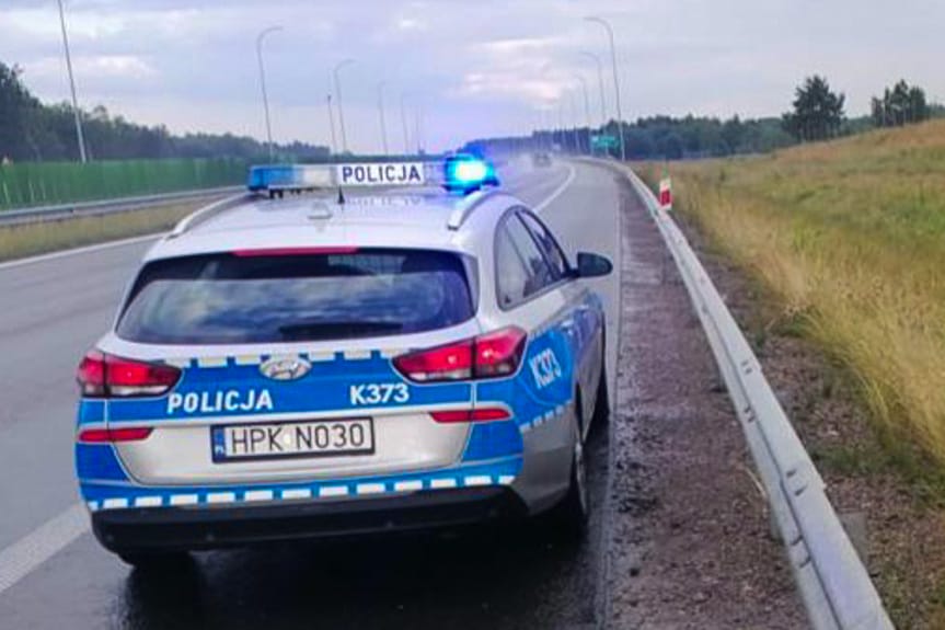Wjechał do rowu i uciekł. Czekają go surowe konsekwencje