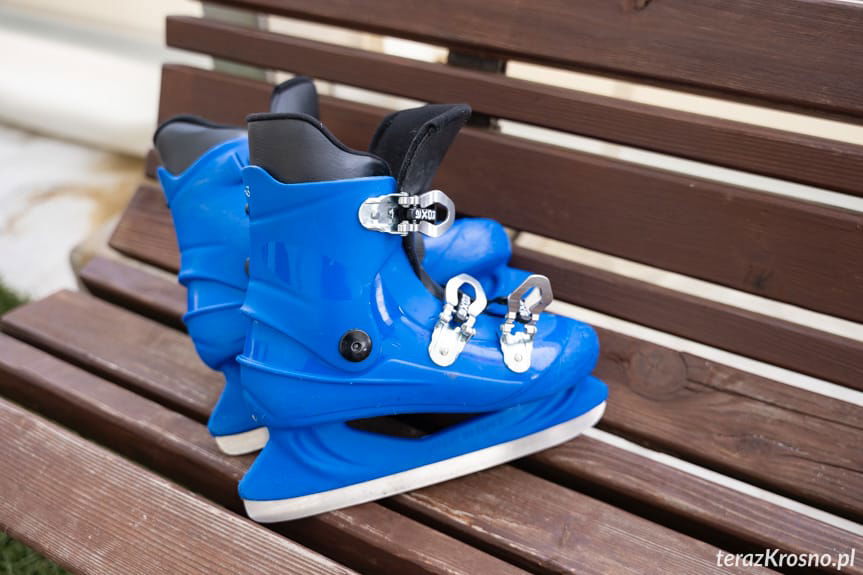 Łyżwy z Krytego lodowiska w Rymanowie-Zdroju