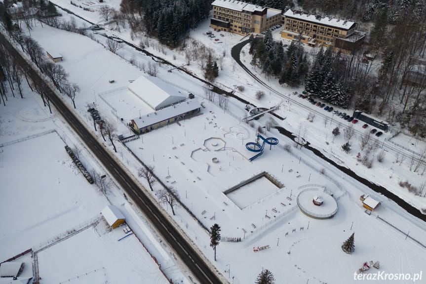 Kryte lodowisko w Rymanowie-Zdroju