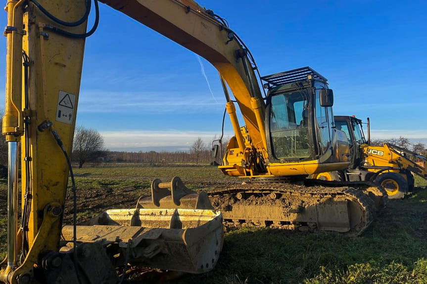 budowa osiedla w Niżenej Łące
