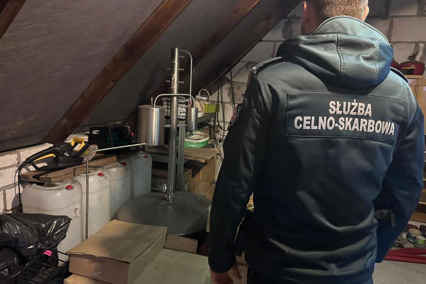 Bimbrownia w powiecie rzeszowskim