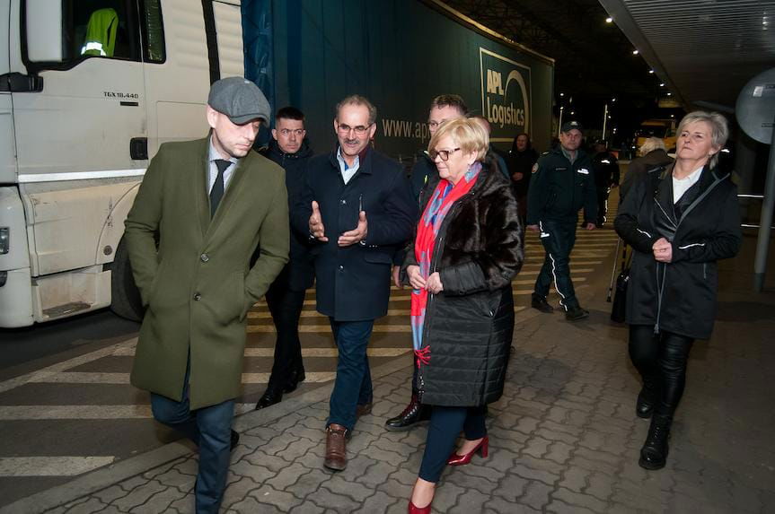 Uczestnicy spotkania w Korczowej