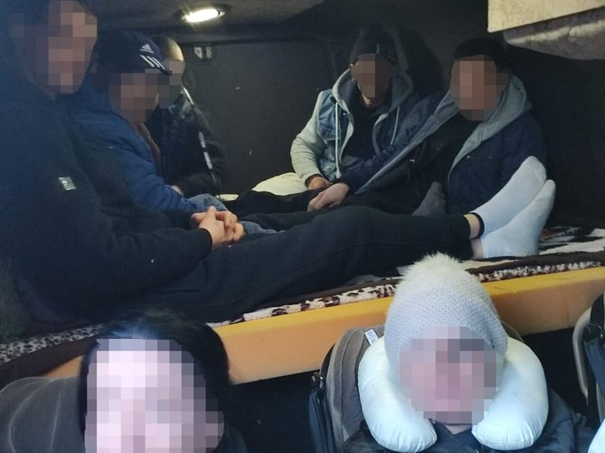 Zbyt dużo osób w samochodzie