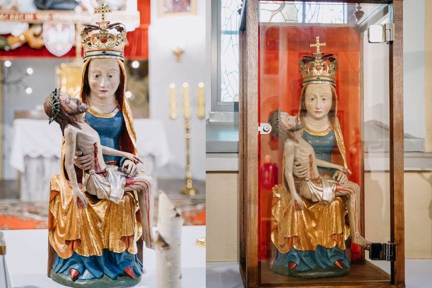 Pieta z Bączala Dolnego starsza od watykańskiego dzieła Michała Anioła