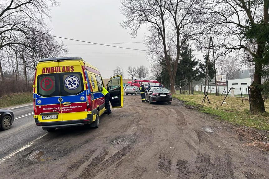 kolizja w Grabownicy Starzeńskiej