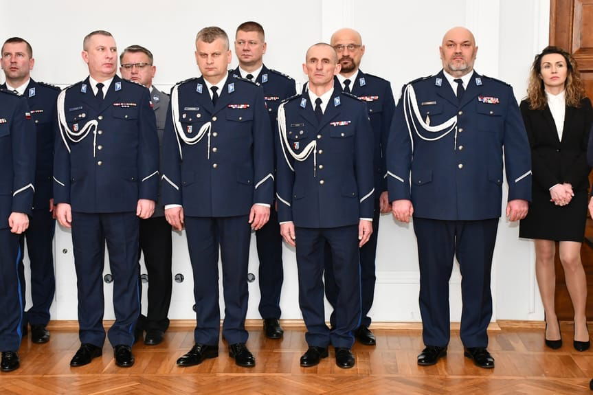 ślubowanie policjantów w Rzeszowie