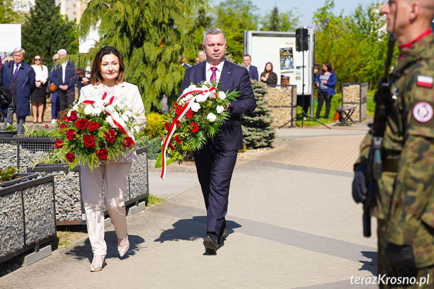 Krośnieńskie obchody rocznicy zbrodni katyńskiej i katastrofy smoleńskiej