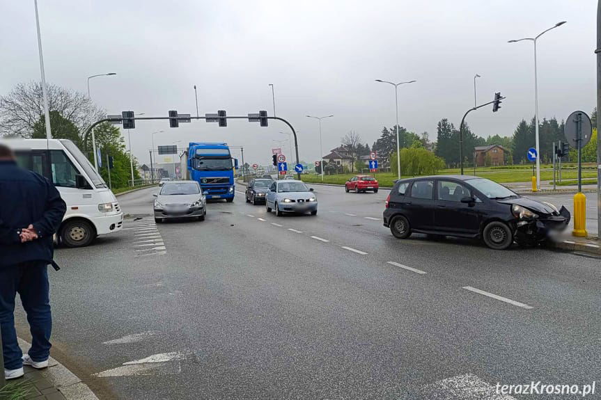 Kolizja na skrzyżowaniu