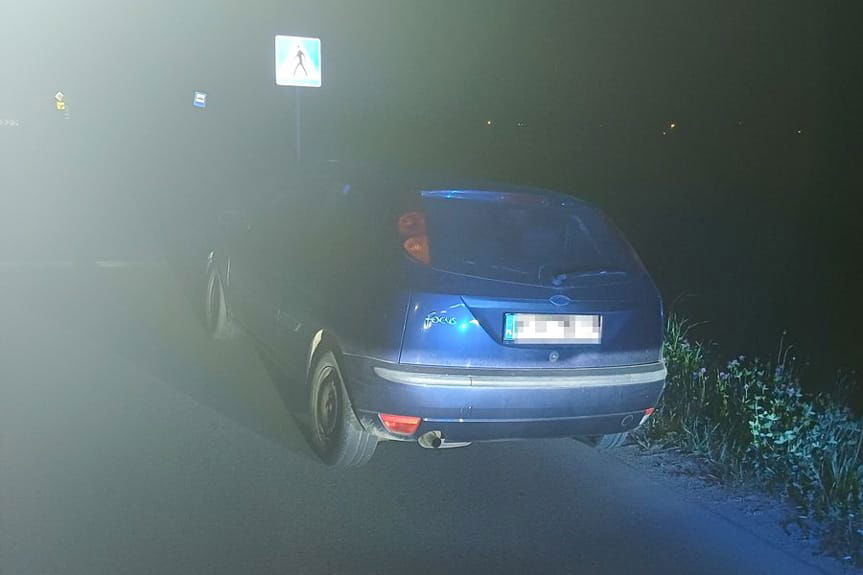 auto pijanego keirowcy