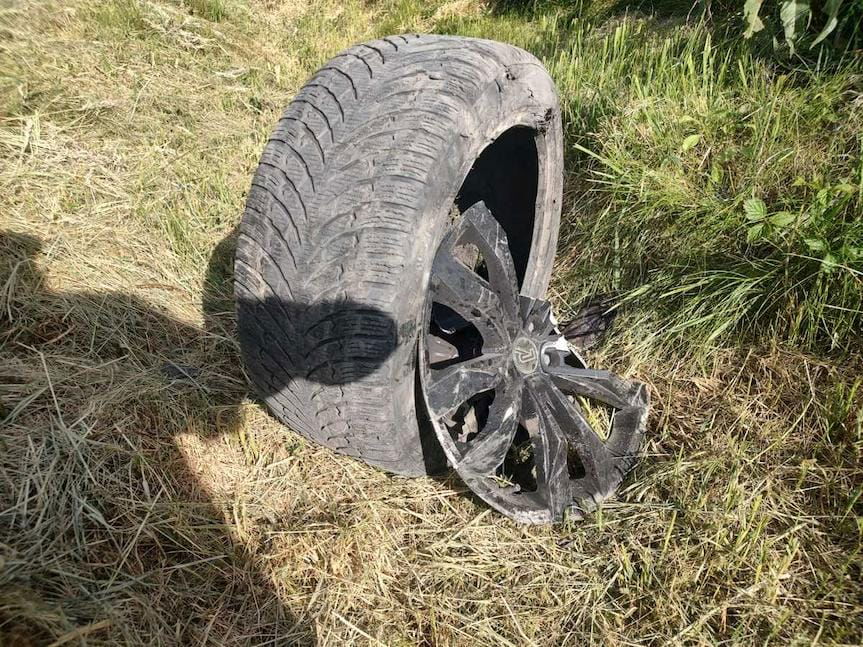 Zderzenie volkswagenów w Kobylnicy Ruskiej