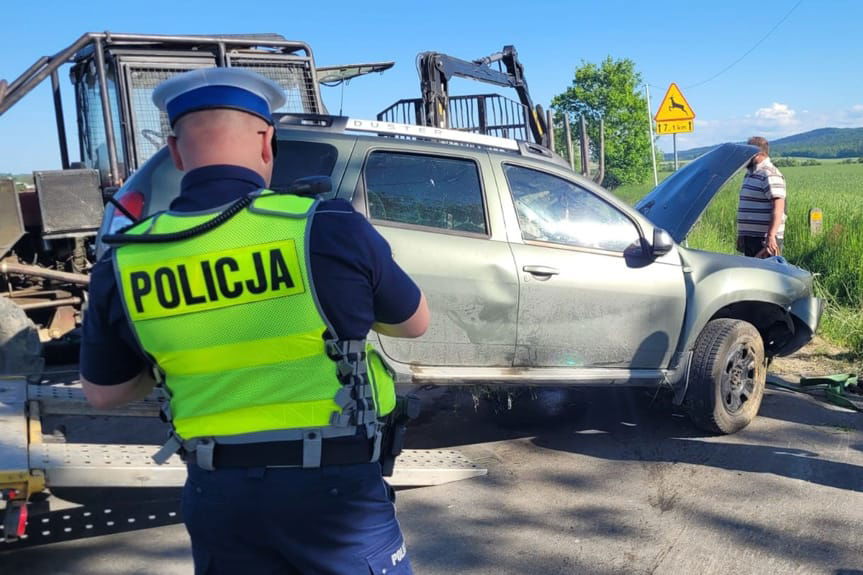 Wypadek w Odrzechowej