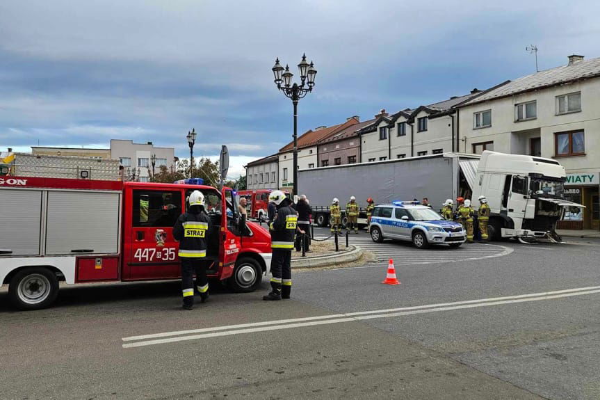 Kolizja w Kołaczycach