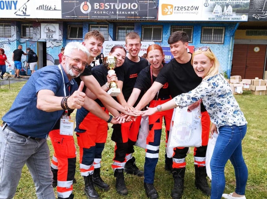 Mistrzowie pierwszej pomocy z LO w Rymanowie