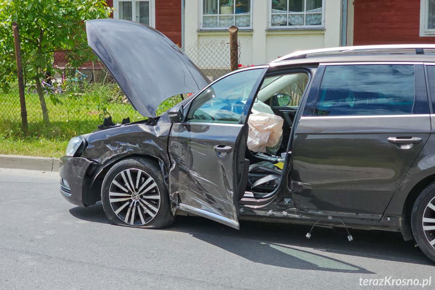 Uszkodzony volkswagen