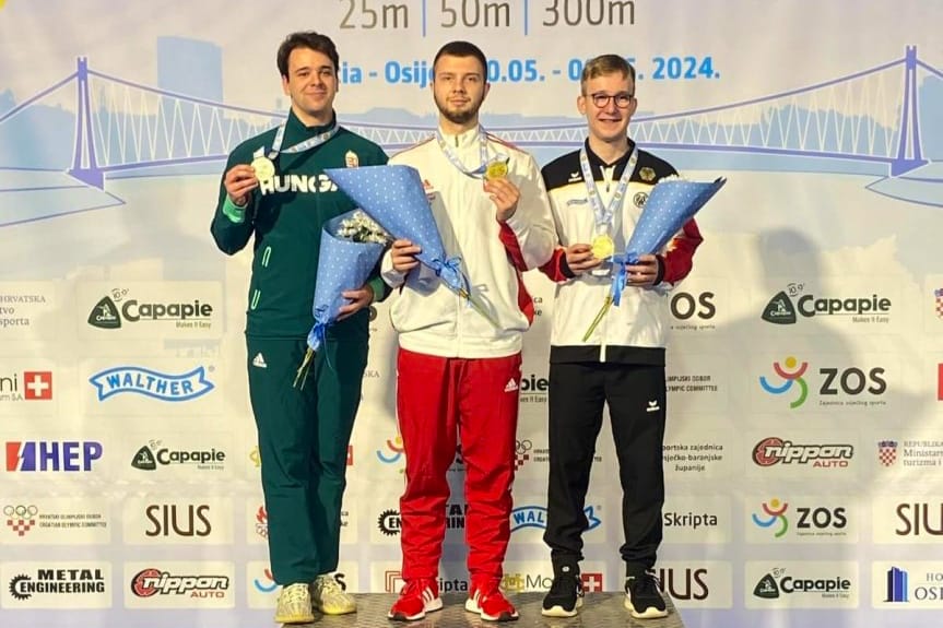 Wiktor Sajdak wystrzelał mistrzostwo Europy