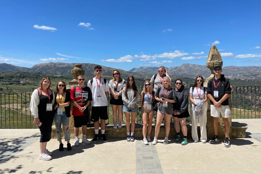 Uczniowie Budowlanki na praktykach w Hiszpanii