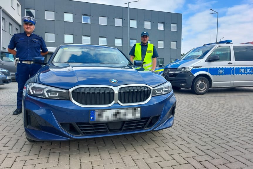 Nieoznakowane BMW na drogach powiatu jasielskiego. Policja i WITD działają wspólnie