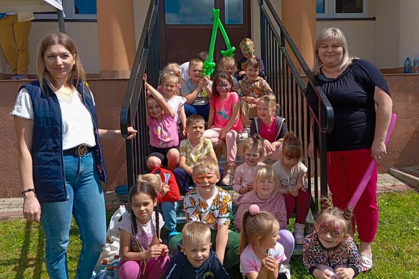 Piknik na sportowo w Żarnowcu