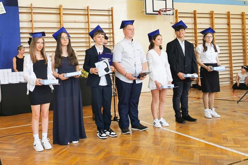 Zakończenie roku szkolnego w SP w Korczynie