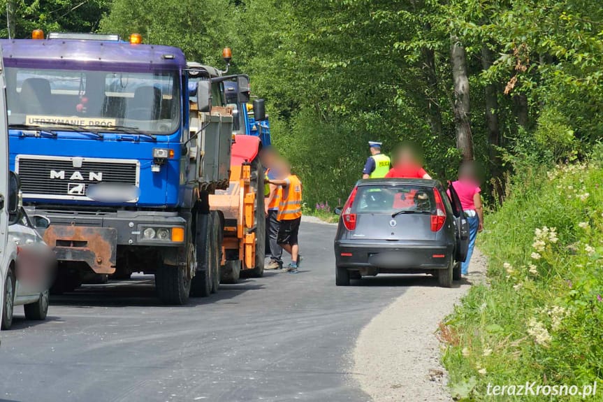 Potrącenie pieszego w Faliszówce