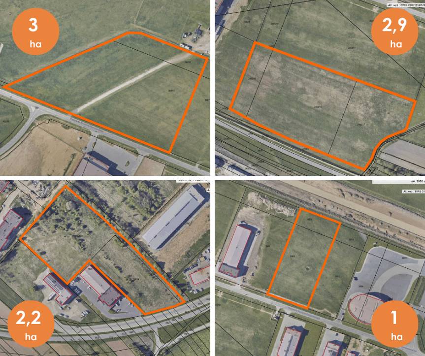 Przy lotnisku w Krośnie czekają działki na inwestorów