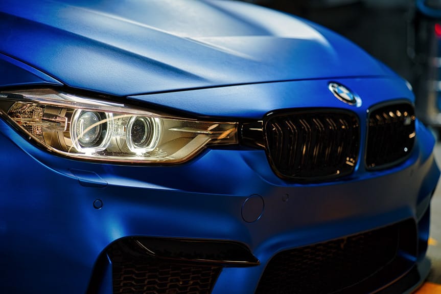 BMW mknęło 117 km/h 