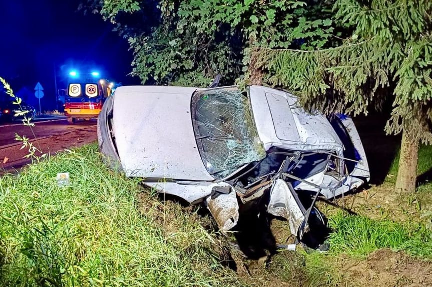 Spowodował wypadek i uciekł. Areszt dla mieszkańca powiatu brzozowskiego