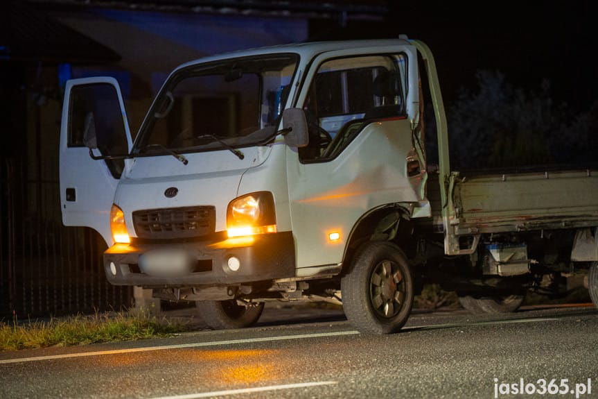 Wypadek w Kołaczycach na DK73