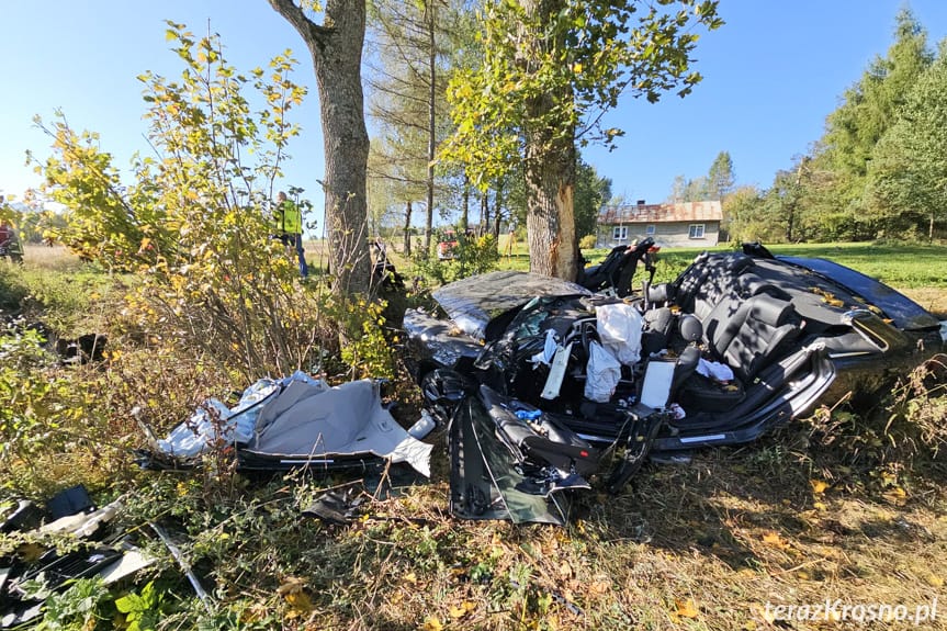 Wola Wyżna. Tragiczny wypadek, nie żyją dwie osoby