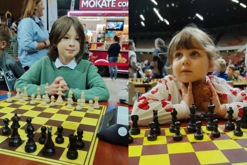 Maja i Nikodem w czołówce ogólnopolskiego turnieju szachowego