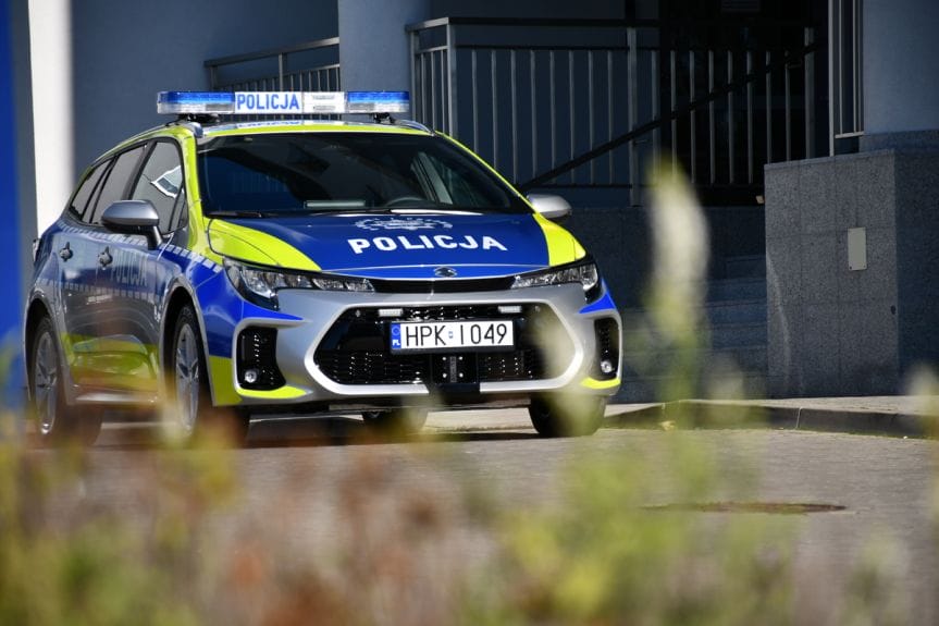 Nowy radiowóz dla jasielskiej komendy