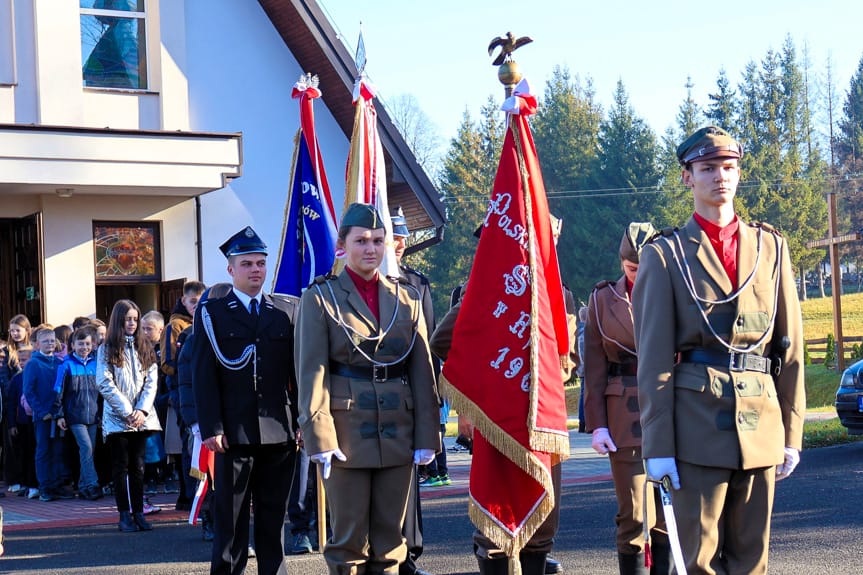 Patriotyczna uroczystość w Króliku Polskim