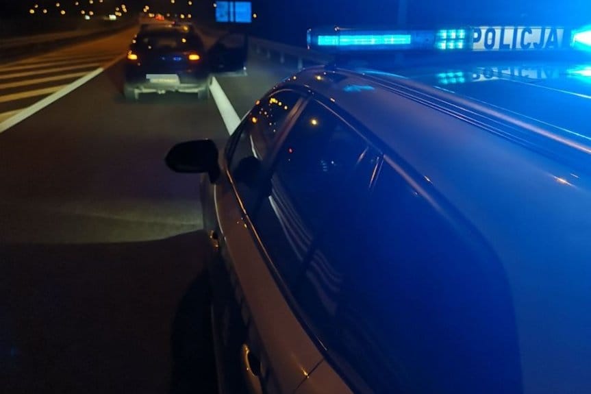 Policjant w drodze do służby ujął nietrzeźwego kierującego
