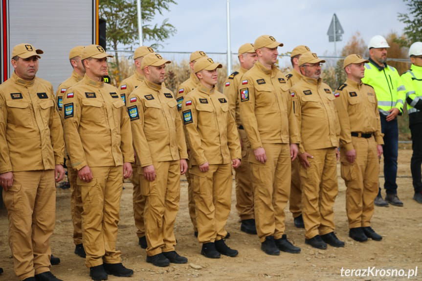 W Brzozowie powstaje nowa komenda PSP. Wmurowano akt erekcyjny i kamień węgielny [ZDJĘCIA]