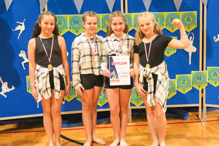 Wrocanka areną zmagań młodych talentów gimnastycznych