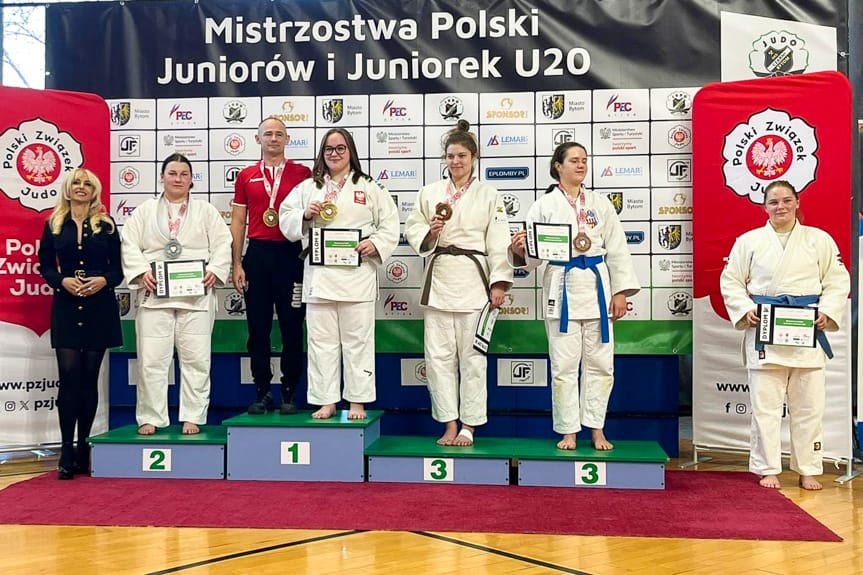 Wicemistrzostwo Polski dla krośnieńskiej judoczki